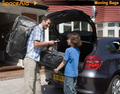 PLUMEBAY Heavy Duty Moving Bags, 8 Pack Extra Large Storage Bags with Backpack Straps, 29 x 13 x 14 Inch, Black